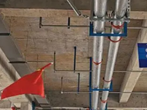 马关管廊支架的安装方法